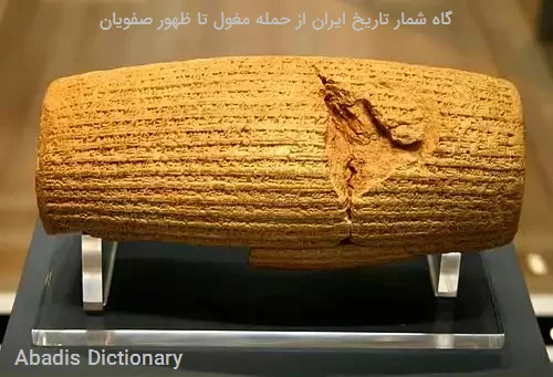 گاه شمار تاریخ ایران از حمله مغول تا ظهور صفویان